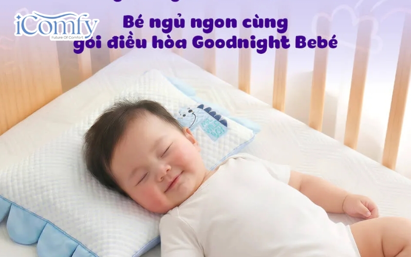Cách chọn gối cho bé 3 tuổi ngủ ngon, phát triển toàn diện 8 Goodnight Bebé