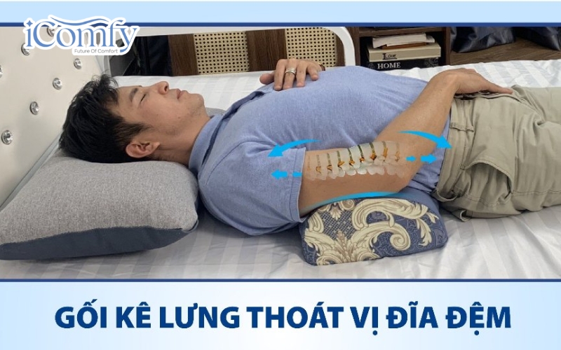 TOP 7 dòng gối cho người đau lưng giúp ngủ ngon, giảm đau cột sống 3 Kích thước của gối cho người đau lưng là điều quan trọng