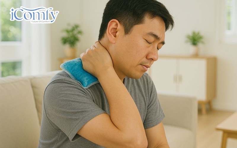 TOP 8 mẫu gối cho người đau vai gáy giúp hết thư giãn, ngủ sâu 2 Nguyên nhân chủ yếu nằm ở việc gối không giữ được đầu – cổ – cột sống trên cùng một trục tự nhiên