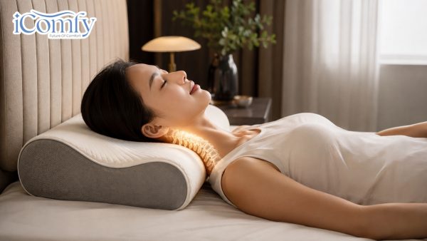 Bí quyết chọn gối cho người thoái hóa đốt sống cổ ngủ ngon, giảm đau