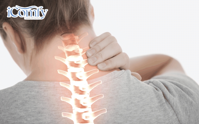Cách chọn gối cho người thoát vị đĩa đệm giúp giảm đau, ngủ sâu 6 Mục tiêu quan trọng nhất là giữ cho đầu, cổ và cột sống luôn nằm trên một đường thẳng