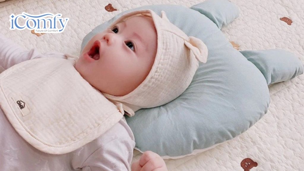 Kinh nghiệm chọn mua gối cho trẻ sơ sinh an toàn, đúng cách