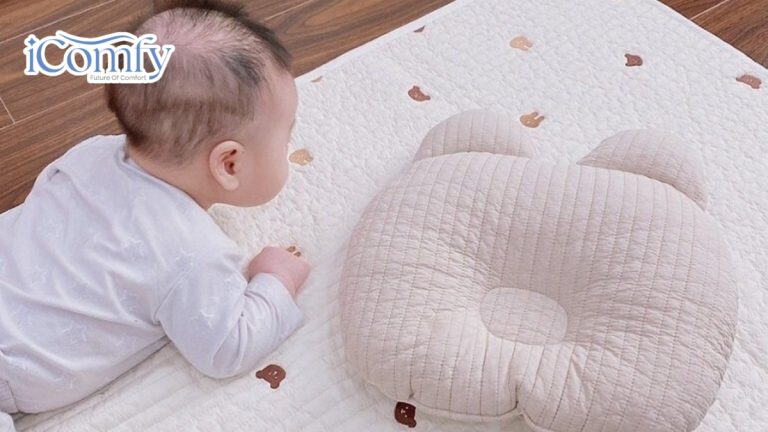 Gối chống bẹp đầu cho bé: Cách chọn và 5 mẫu gối an toàn