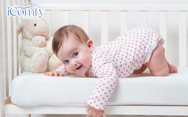 Nệm có độ thoáng khí tốt giúp giảm nguy cơ nhiễm trùng 
