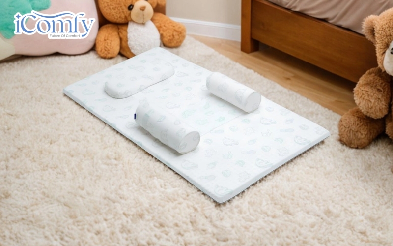 Nệm cao su em bé Liên Á Bambino 