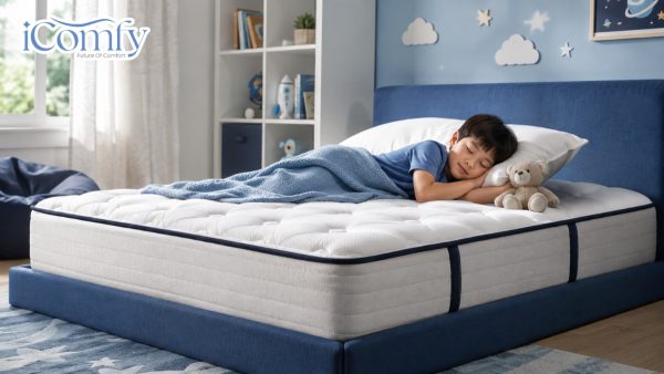 10 mẫu nệm cho bé trai an toàn, mát lưng, hỗ trợ phát triển cột sống