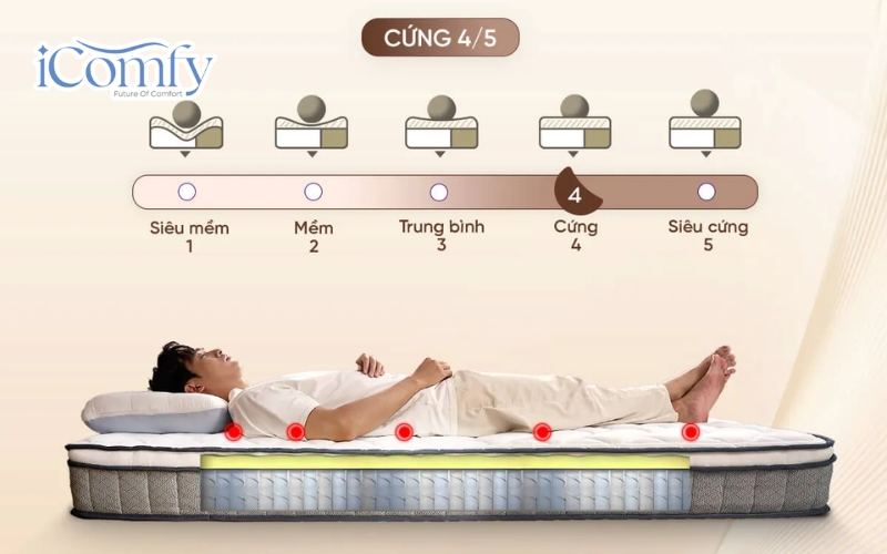 Nệm nâng đỡ nhiều vùng