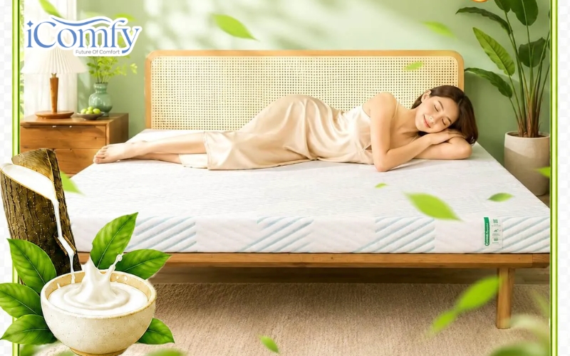 TOP 7 nệm cho người đau dạ dày giúp ngủ ngon, giảm trào ngược 3 Nằm nghiêng sang trái thường được xem là tư thế có lợi cho người thường xuyên bị trào ngược dạ dày