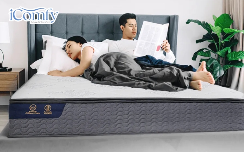 TOP 7 nệm cho người đau dạ dày giúp ngủ ngon, giảm trào ngược 6 Khả năng hỗ trợ tư thế ngủ nghiêng, đặc biệt là nghiêng trái, là yếu tố đáng cân nhắc