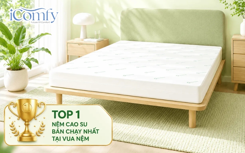 TOP 7 nệm cho người đau dạ dày giúp ngủ ngon, giảm trào ngược 10 Gummi Classic