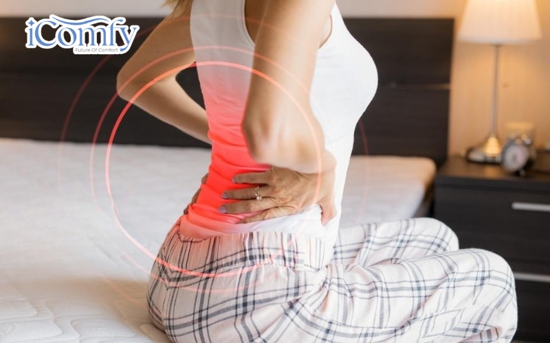 Người bị đau hông rất nên sử dụng một chiếc nệm phù hợp, bởi đây là yếu tố ảnh hưởng trực tiếp đến tư thế ngủ