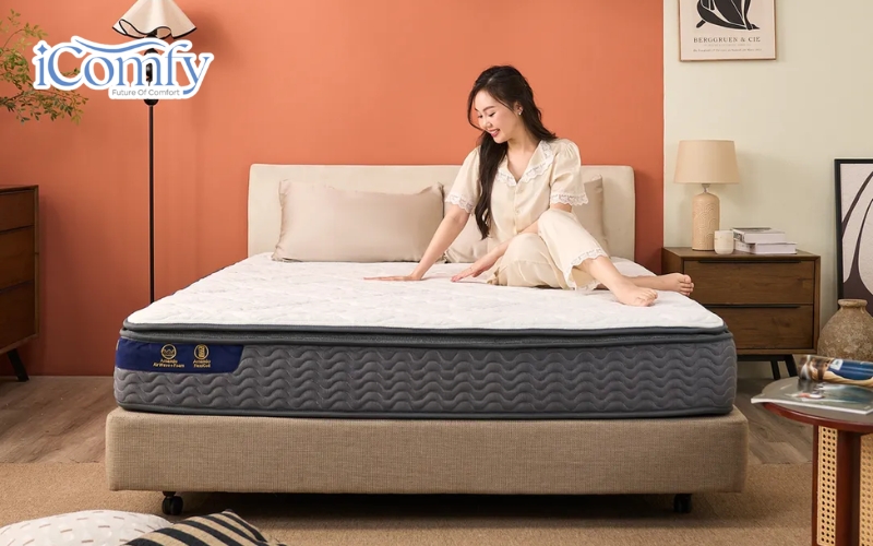 Cách chọn nệm cho người ngủ nghiêng giúp tạm biệt đau mỏi 3 Khi nằm nghiêng, cơ thể chỉ tiếp xúc với nệm trên một diện tích khá nhỏ