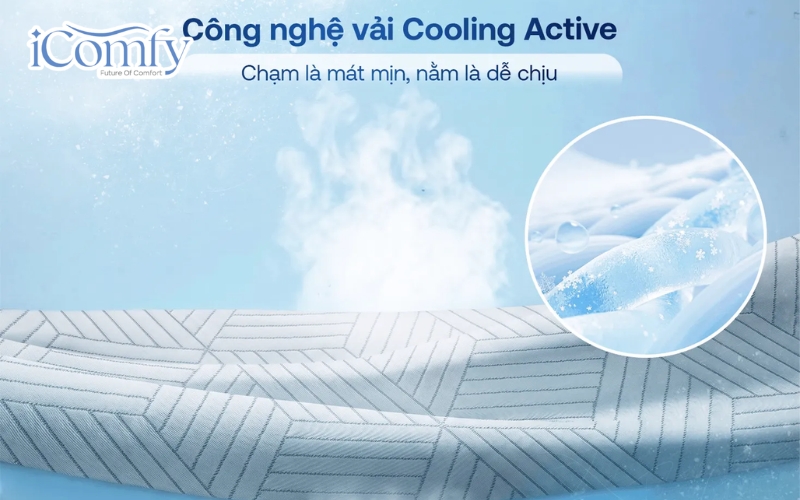 Chọn nệm cho người thoát vị đĩa đệm có khả năng điều hòa thân nhiệt, làm mát nhanh chóng và thoáng khí 