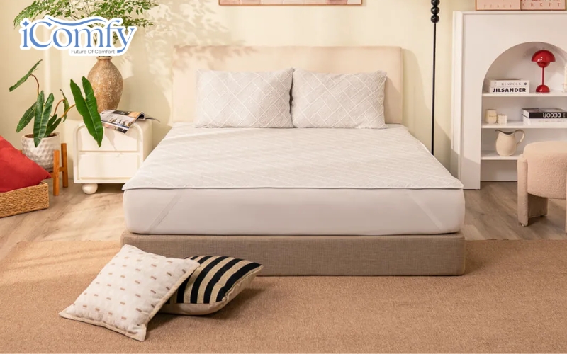 Nệm có độ dày từ 15 – 25 cm là lựa chọn lý tưởng cho người bị thoát vị đĩa đệm