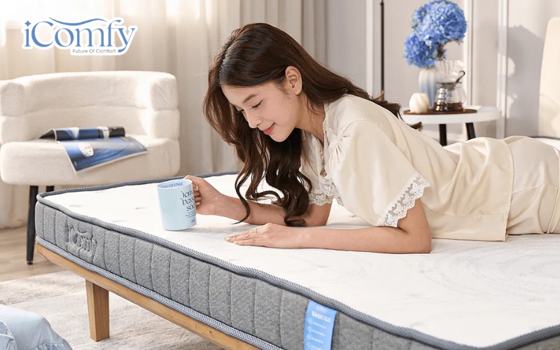 TOP 10 dòng nệm cho 2 người nằm chất lượng & Bí quyết chọn 11 iComfy Basic 2.0
