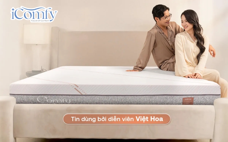 TOP 10 dòng nệm cho 2 người nằm chất lượng & Bí quyết chọn 2 Cân bằng giữa không gian nghỉ ngơi và diện tích phòng, tạo cảm giác thoải mái mà không quá cồng kềnh