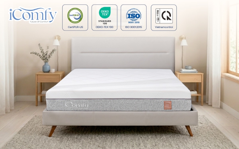 Chất liệu nệm cần đảm bảo an toàn tuyệt đối cho sức khỏe khi sử dụng lâu dài