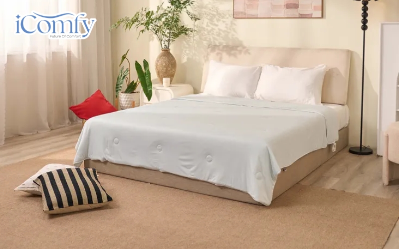 Ưu điểm lớn của dòng nệm này là khả năng cách ly chuyển động tốt, hạn chế rung lắc