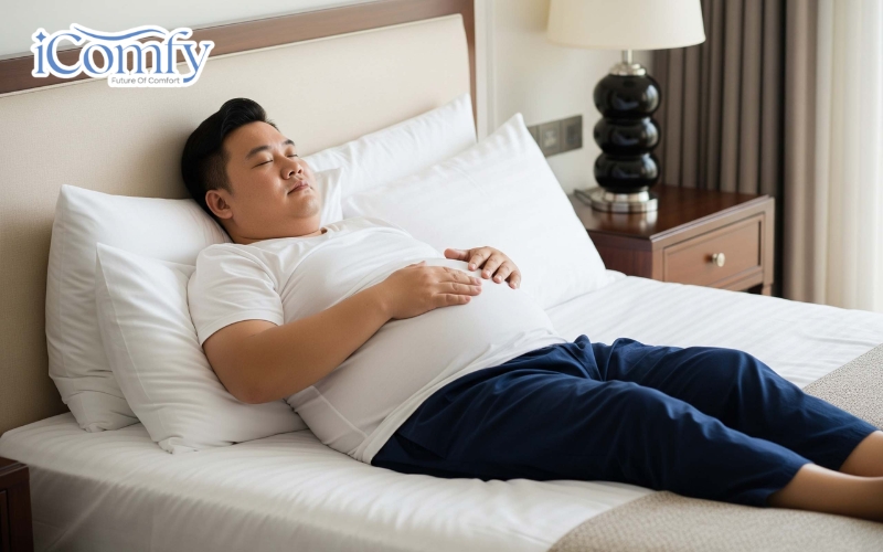 Nệm quá mỏng có thể không tạo đủ khoảng nâng đỡ khi chịu trọng lượng lớn