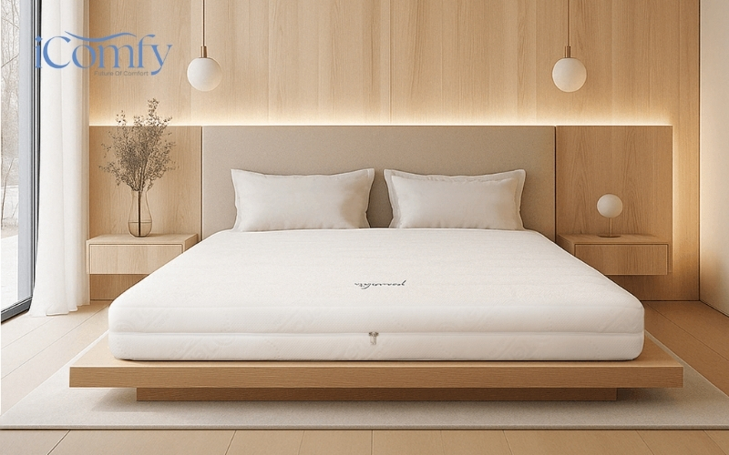 Tham khảo 5 sản phẩm nệm cho phụ nữ mang thai chất lượng 5 Nệm cao su thiên nhiên nâng đỡ 7 vùng Gummi Legend