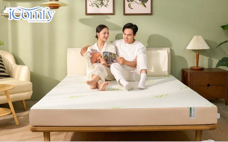 TOP 7 mẫu nệm cho vợ chồng chất lượng & Cách chọn nệm 5 Nệm cao su