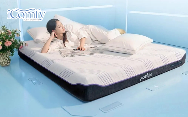 Foam ôm sát đường cong tự nhiên của cơ thể, phân tán trọng lượng đồng đều