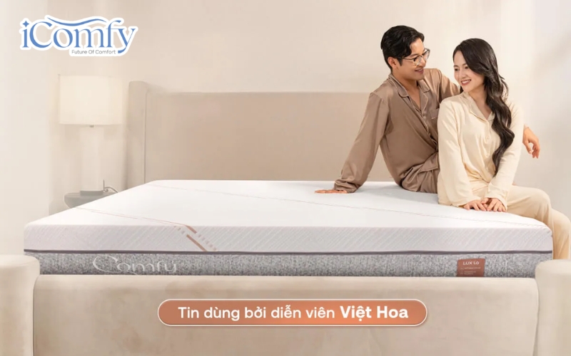 Nệm gel memory foam: Ưu, nhược điểm nổi bật 5 iComfy Lux 1.0