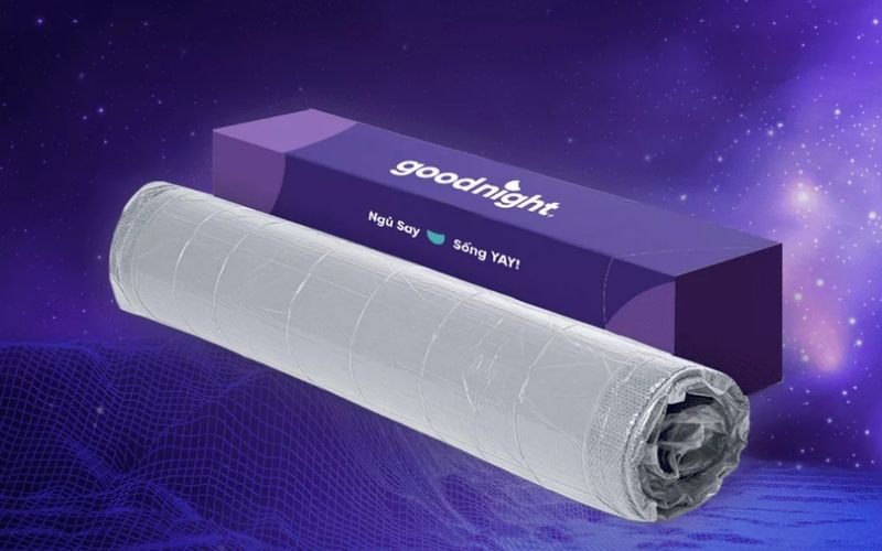 Nệm foam Goodnight Active Hybrid có tốt không? Review từ A - Z 5 Nệm Goodnight Active Hybrid có thể cuộn tròn gọn gàng