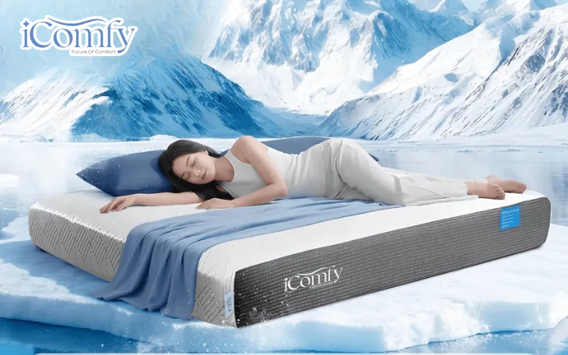 So sánh nệm lò xo và nệm memory foam - Loại nào tốt cho giấc ngủ? 3 Nệm memory foam được làm từ chất liệu memory foam