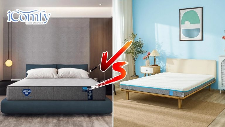 So sánh nệm lò xo và nệm memory foam - Loại nào tốt cho giấc ngủ?