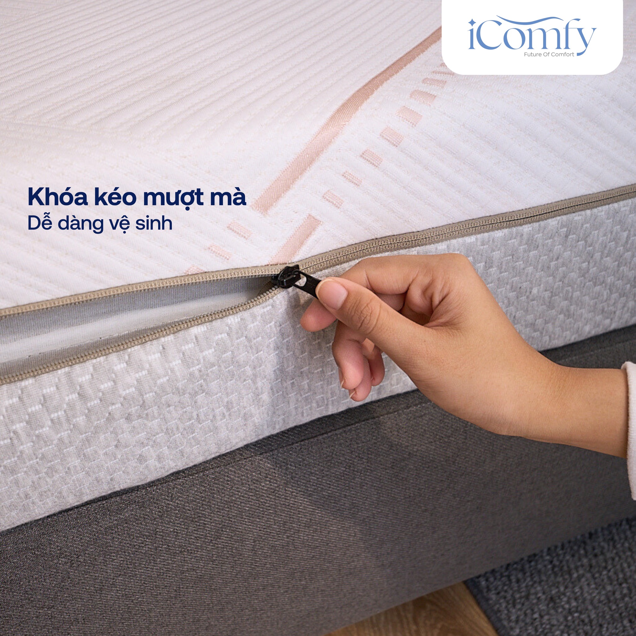 Nệm Foam Comfy Lux 1.0