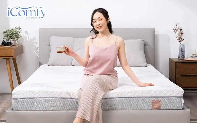 Đánh giá các loại nệm foam: Hướng dẫn chọn mua nệm phù hợp 8 iComfy Lux 2.0
