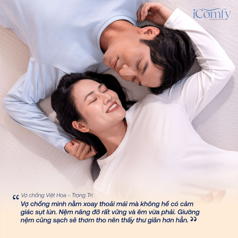 Nệm nâng đỡ rất vững