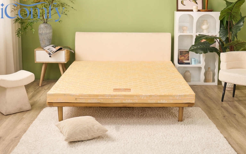 Nệm 1m2 x 1m8: Bảng giá, mẫu đẹp & dịch vụ cắt đệm uy tín 3 Nệm bông ép phù hợp với khí hậu nóng ẩm và thói quen ngủ của người Việt