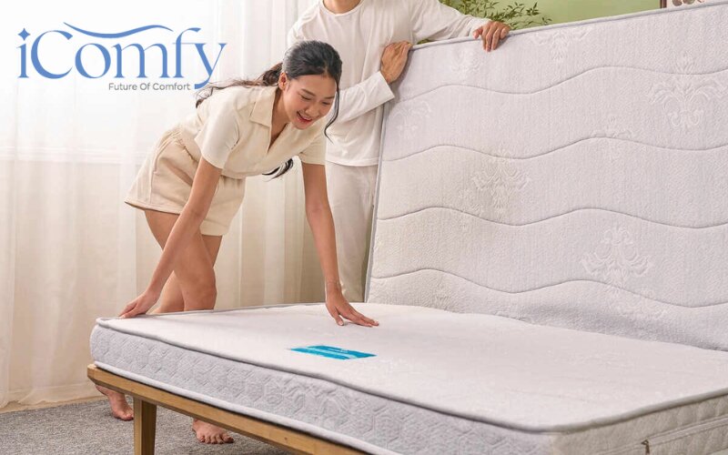 Đệm bông ép 1m8 x 2m: Bảng giá & TOP 4 mẫu đáng mua nhất 3 Nệm bông ép 1m8 x 2m phù hợp với người lớn tuổi và người đau lưng