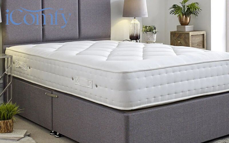 Nệm lò xo Continuous được tạo nên từ những sợi thép dài uốn liên tục theo chiều dọc nệm