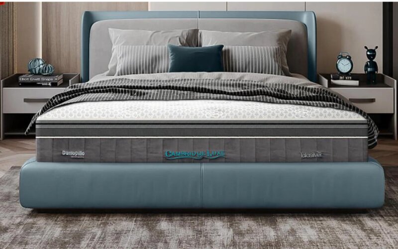 Nệm lò xo Dunlopillo Cambridge Luxe là dòng nệm cao cấp với cấu trúc 11 lớp lõi 