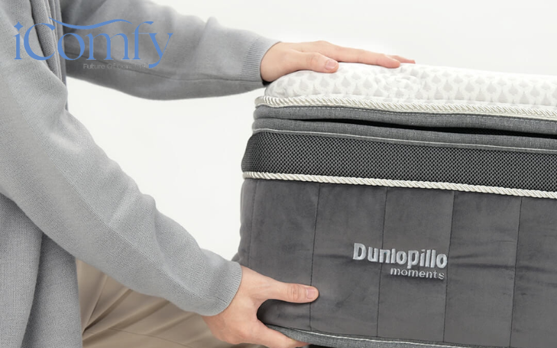 Cập nhật giá nệm lò xo 1m6 x 2m đầy đủ, chi tiết 7 Dunlopillo với thiết kế cao cấp, sang trọng rất phù hợp với khách hàng muốn nâng cấp giấc ngủ