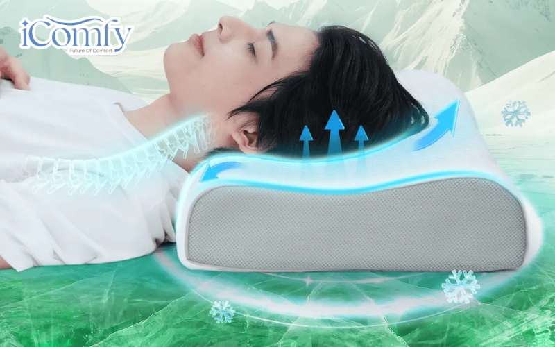 Một chiếc gối chống ngáy cần phải có khả năng nâng đỡ tốt 
