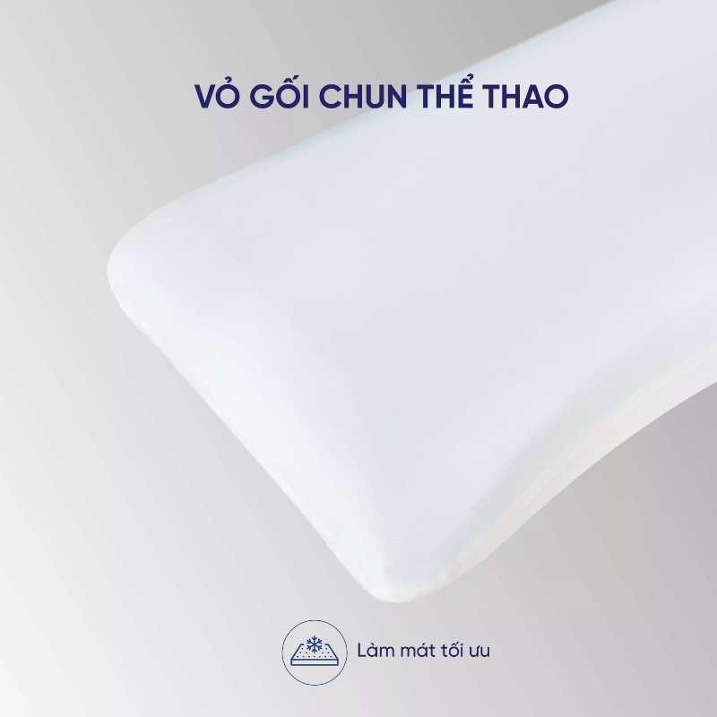 Vỏ gối chất liệu an toàn cho làn da