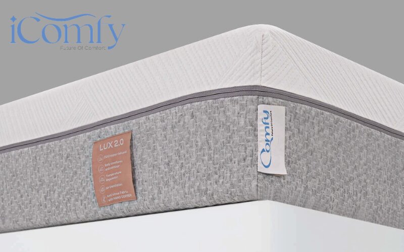 Nệm foam thoáng khí, giúp giảm hầm bí hiệu quả