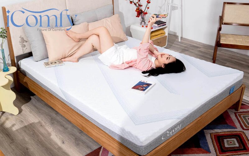 Nệm foam Comfy Cloud 3.0 đa lớp giúp giải phóng áp lực, tăng êm ái, hỗ trợ tuần hoàn