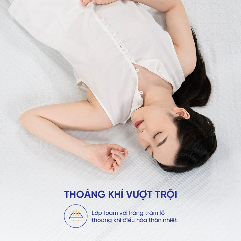 Thiết kế thoáng mát, làm mát tức thì