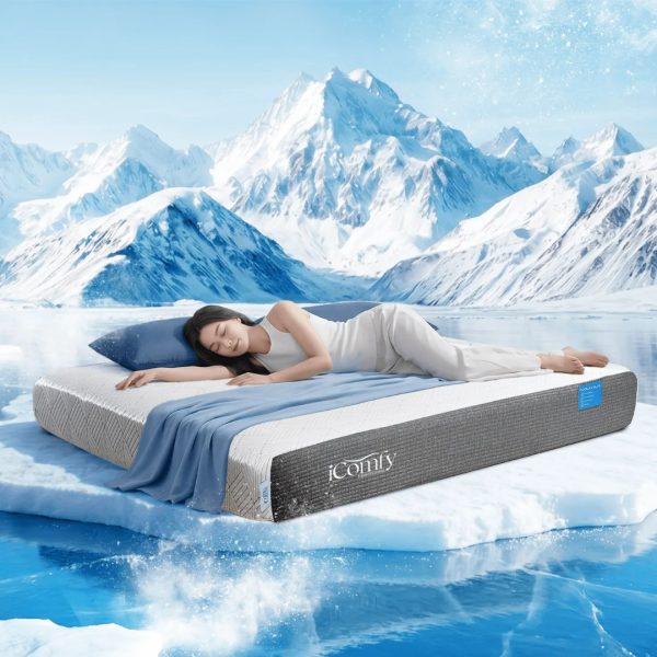 Nệm foam iComfy Coolax Plus mát mẻ cho mùa hè