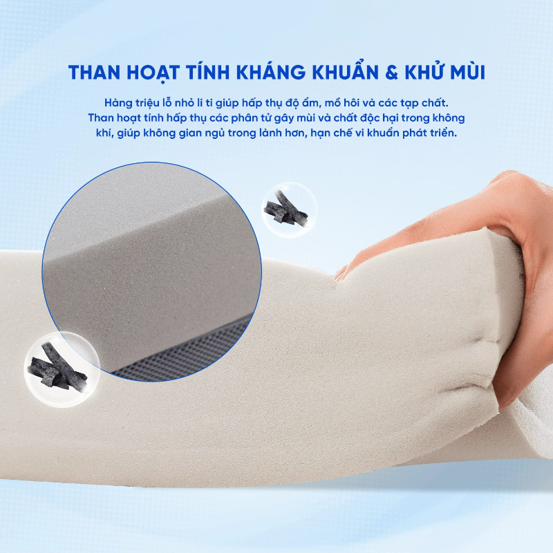 Kháng khuẩn nhờ than hoạt tính