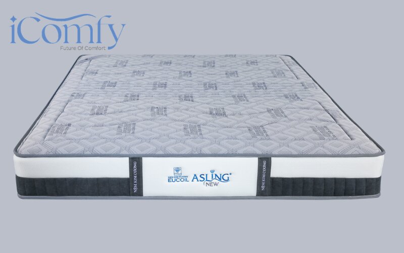 Nệm lò xo Kim Cương sử dụng khung thép không gỉ nên có độ bật tốt