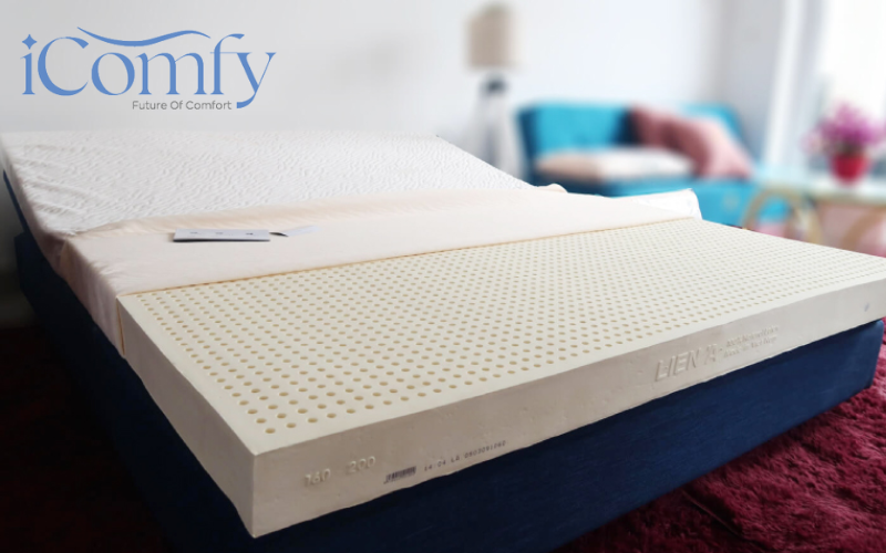 Đệm cao su Liên Á là dòng sản phẩm chủ lực sản xuất 100% cao su thiên nhiên