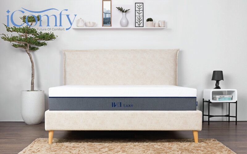 Nệm cao su Hybrid rất êm ái, nâng đỡ cơ thể