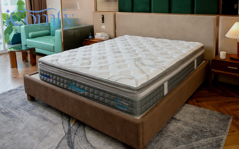 Cập nhật giá nệm lò xo 1m6 x 2m đầy đủ, chi tiết 3 Nệm lo xo luôn là lựa chọn thông minh với ưu điểm không gây tiếng ồn