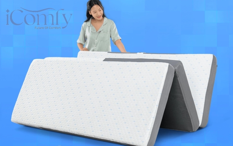 TOP 10 mẫu đệm sinh viên ngon - bổ - rẻ năm 2026 2 Nệm sinh viên có thiết kế gọn nhẹ, dễ di chuyển